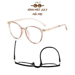 [MEI] Gọng Kính Cận Kính Mắt Thời Trang Nữ Chất Liệu Nhựa Dẻo Siêu Bền Kính Mắt July - 513