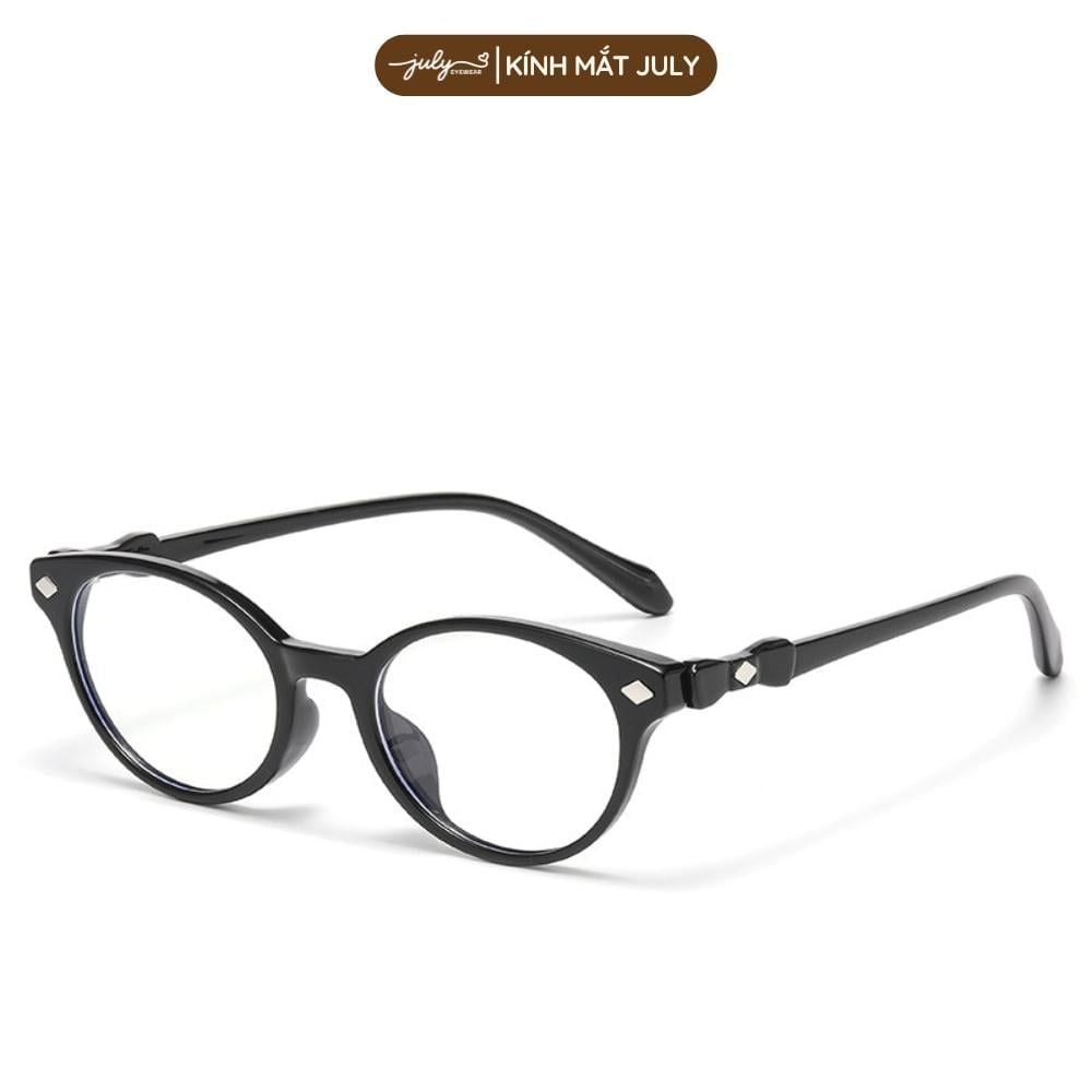 [MUSE] Gọng Kính Cận Nữ Kính Mắt Thời Trang Form Oval Lai Mắt Mèo Cá Tính Kính Mắt July Eyewear - 6610