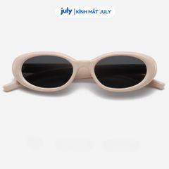 Kính mát nam nữ VIPER thời trang dáng oval bo tròn ngầu, phong cách July Eyewear 6235