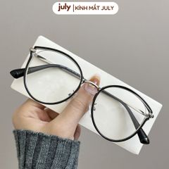 [Võ Hà Linh x Kính Mắt July] COMBO 2 Gọng kính cận nữ mắt mèo kim loại phối nhựa chắc chắn, thời trang dễ đeo mẫu mới 20