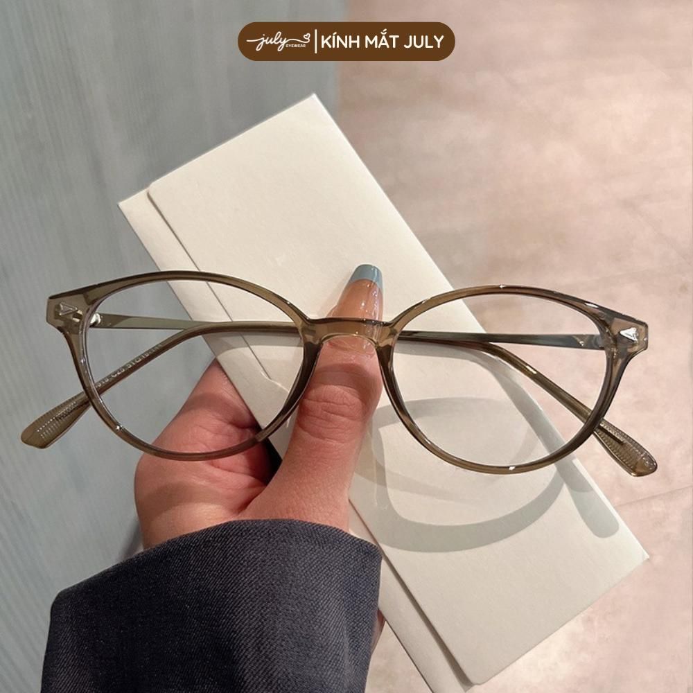 Gọng Kính Cận Nữ KAT Form Mắt Mèo Cá Tính Hợp Mặt Nhỏ Kính Mắt July Eyewear