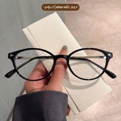 [KAT] Gọng Kính Cận Nữ Kính Mắt Thời Trang Form Mắt Mèo Cá Tính Hợp Mặt Nhỏ - Kính Mắt July Eyewear 30319