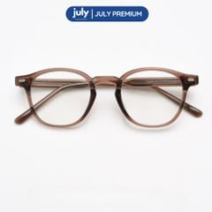 Gọng Kính Cận Nam Nữ AURA form thiên vuông cốt kim loại phối nhựa - 0178