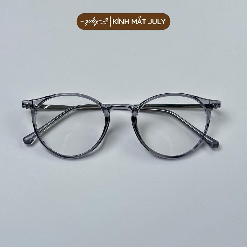 [ARO] Gọng Kính Cận Nữ Kính Mắt Thời Trang Form Nhỏ Chất Liệu Nhựa Phối Kim Loại Kính Mắt July Eyewear - TR30330