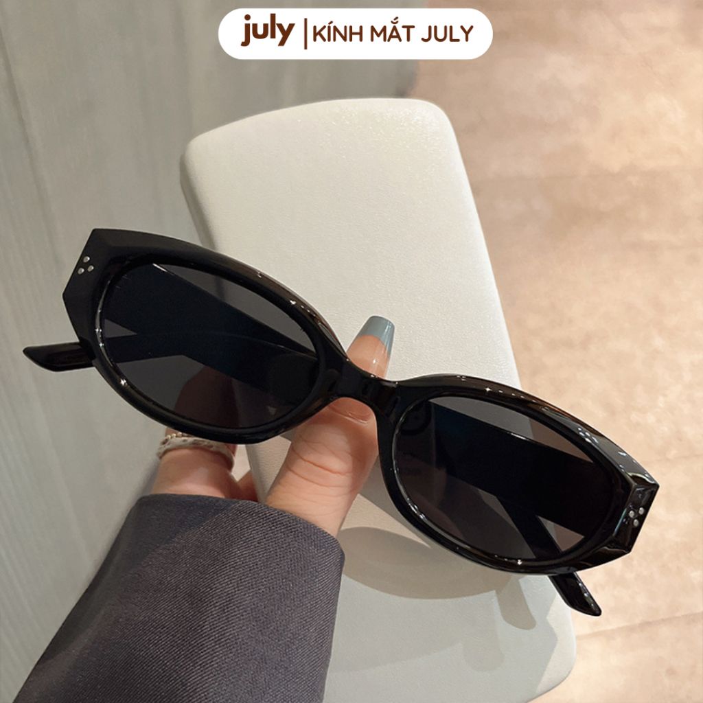 [Võ Hà Linh x Kính Mắt July] Kính Mát MIRO Nam Nữ Form Mắt Mèo Vát Cạnh Kính Râm July Eyewear Sunnies - 6328