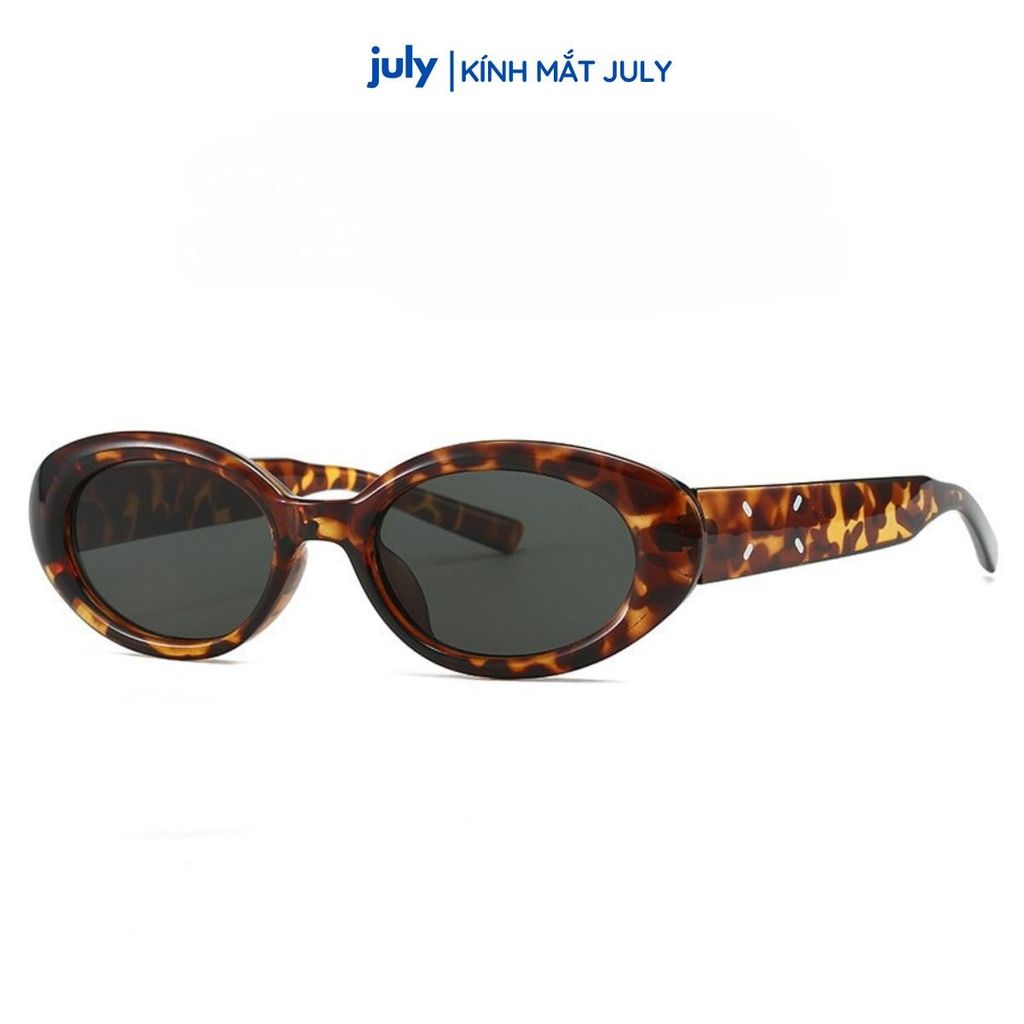 Kính mát nam nữ FERAL form oval dễ đeo phong cách cá tính chống ánh sáng xanh tia UV July Eyewear Sunnies