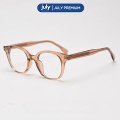 Gọng Kính Cận Nam Nữ Cao Cấp PRINCE form vuông cốt kim loại trẻ trung July Eyewear Premium