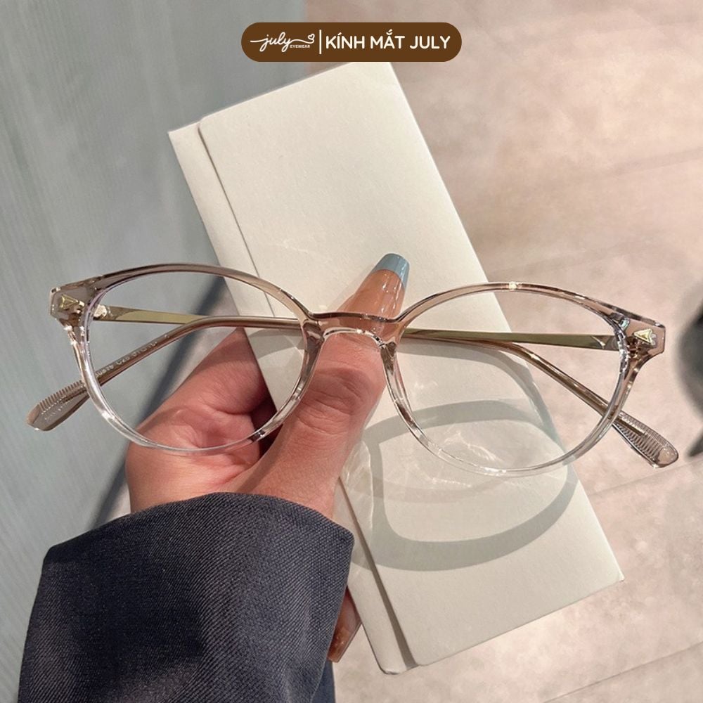 [KAT] Gọng Kính Cận Nữ Kính Mắt Thời Trang Form Mắt Mèo Cá Tính Hợp Mặt Nhỏ - Kính Mắt July Eyewear 30319