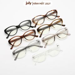 [8624] Gọng kính cận nữ Kính Mắt Thời Trang mắt mèo gọng nhựa phong cách cá tính July Eyewear - 81059