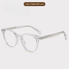 Gọng Kính Cận Nam Nữ ZENT Form Tròn Cốt Kim Loại Kính Mắt July Premium