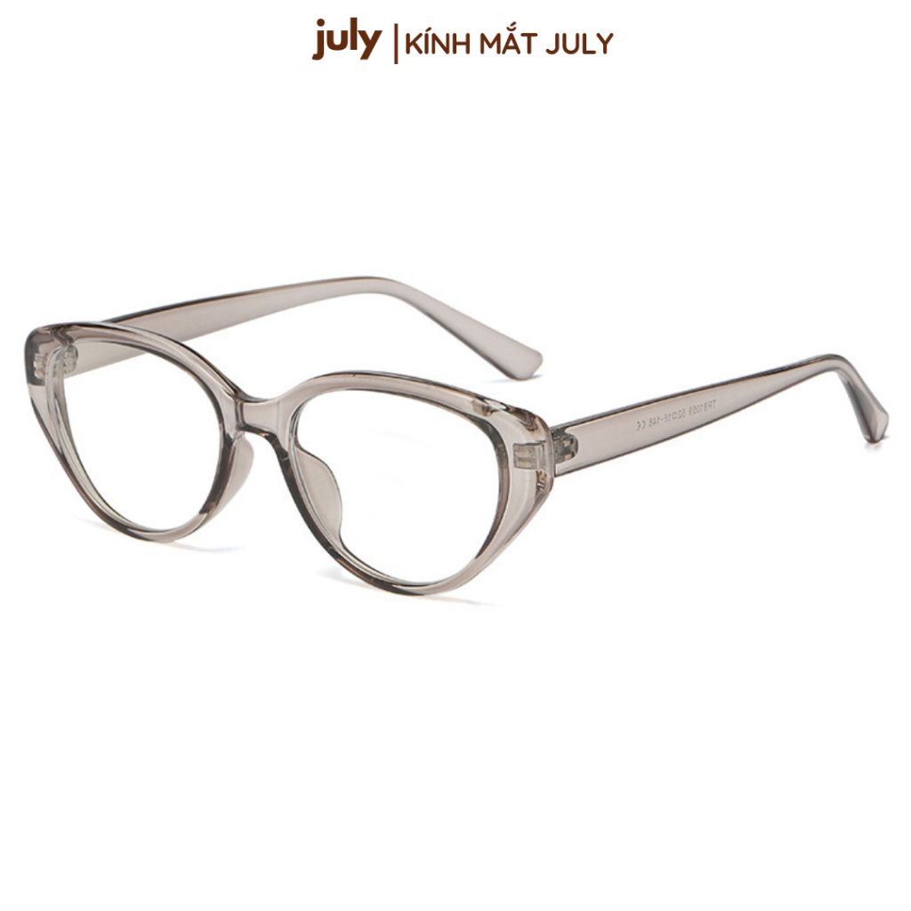 Gọng kính cận nữ kính mắt mèo 8624 gọng nhựa phong cách cá tính July Eyewear - 81059
