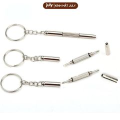 Tua vít mini chỉnh kính đa năng 2 đầu vặn được ốc đồng hồ, điện thoại July Eyewear