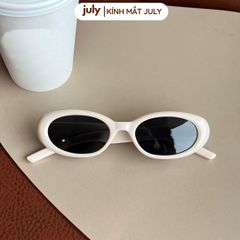 Kính râm nữ Jennie Form Oval Y2K thời trang xu hướng - Kính Mắt July 8632 Women Chống Nắng