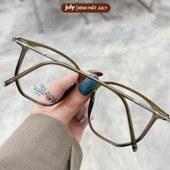 Gọng kính cận nữ mắt vuông phong cách Hàn Quốc dễ đeo hợp với nhiều dáng mặt kính oval Voi Bàn Tay