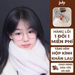 Gọng kính cận nữ oval thiên vuông lõi kim loại bọc nhựa chắc chắn, bền bỉ hợp nhiều dáng mặt Mắt Kính JL05