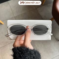 Kính râm nữ Jennie Form Oval Y2K thời trang xu hướng - Kính Mắt July 8632