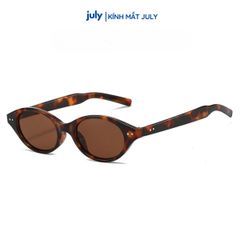 Kính mát nam nữ ROUGE form oval xu hướng hợp mặt nhỏ đến vừa cá tính July Eyewear Sunnies - KR07
