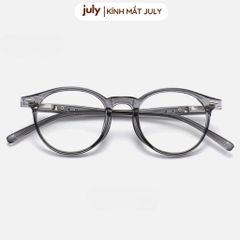 [Võ Hà Linh x Kính Mắt July] COMBO 2 Gọng kính nam nữ dáng tròn nhựa cao cấp lõi kim loại unisex hợp nhiều dáng mặt 8613
