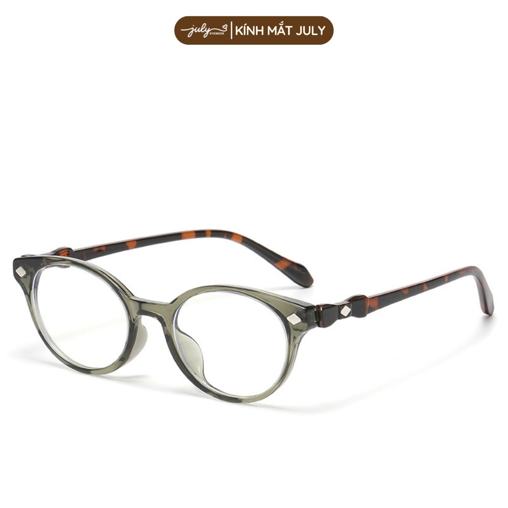 Gọng Kính Cận Nữ MUSE Form Oval Lai Mắt Mèo Cá Tính Kính Mắt July Eyewear - 6610
