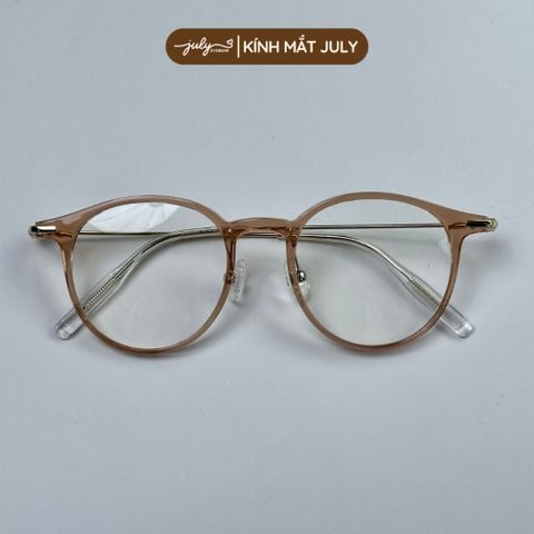 [LUME] Gọng Kính Cận Nữ Kính Mắt Thời Trang Form Tròn Nhỏ Dễ Đeo Kính Mắt July Eyewear - 83098