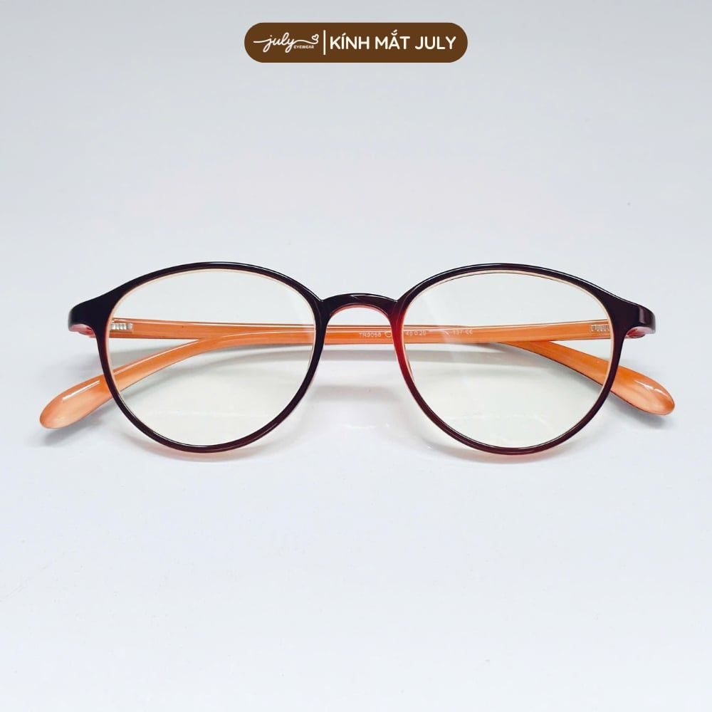 [8629] Gọng Kính Cận Nhựa Dẻo Kính Mắt Thời Trang Nữ Form Nhỏ Phong Cách Trẻ Trung Kính Mắt July Eyewear - 9068