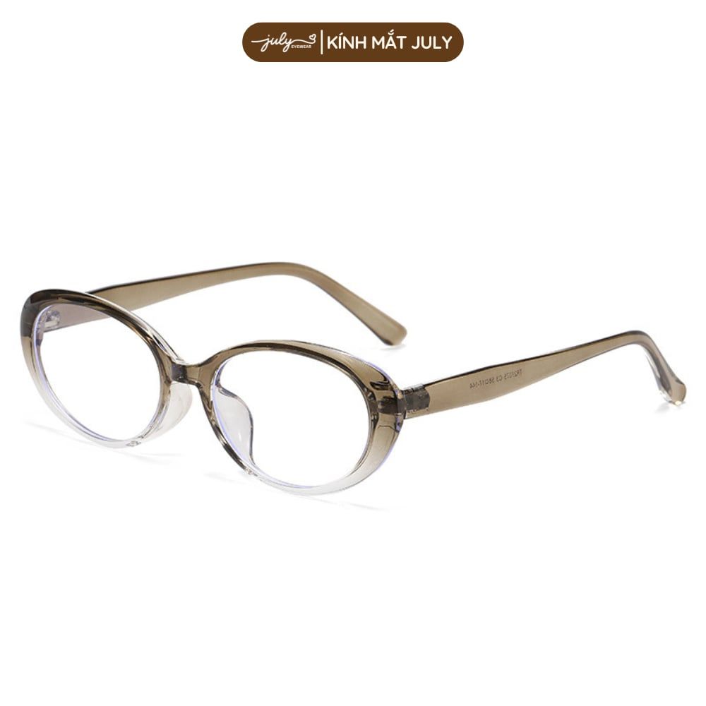 [MEEN] Gọng Kính Cận Nữ Kính Mắt Thời Trang Form Oval Cá Tính, Trẻ Trung Kính Mắt July Eyewear 27075