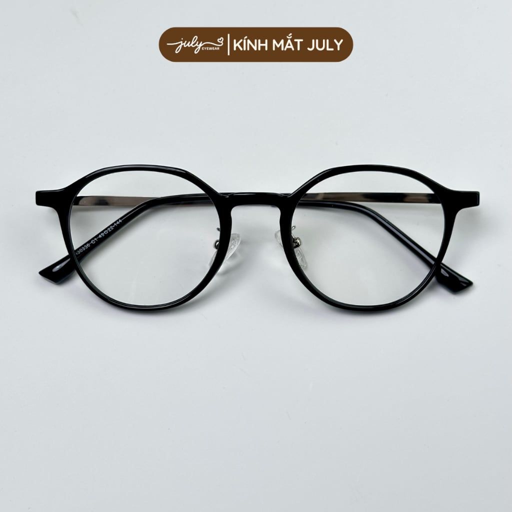 [KIO] Gọng Kính Cận Nữ Kính Mắt Thời Trang Form Đa Giác Dễ Đeo Kính Mắt July Eyewear - TR30336