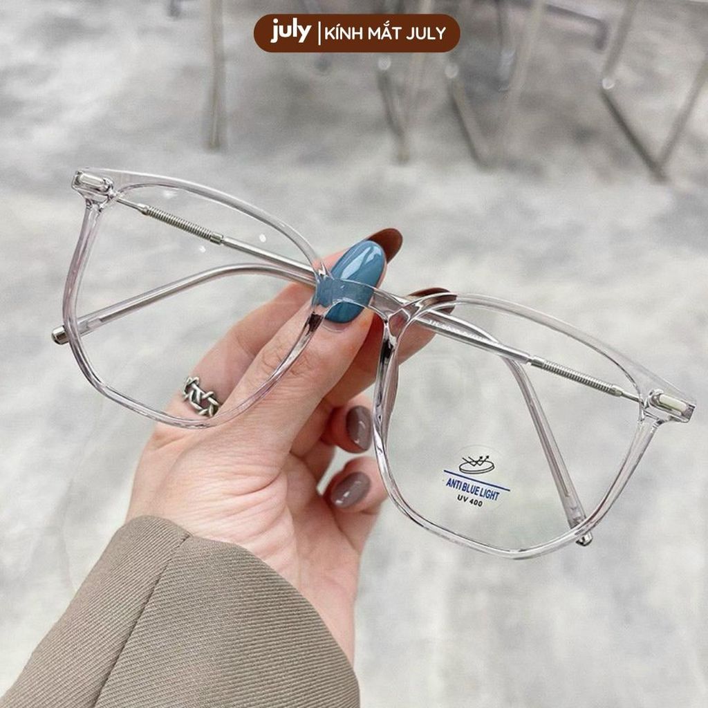 Gọng kính cận nữ mắt vuông phong cách Hàn Quốc dễ đeo hợp với nhiều dáng mặt kính oval Voi Bàn Tay
