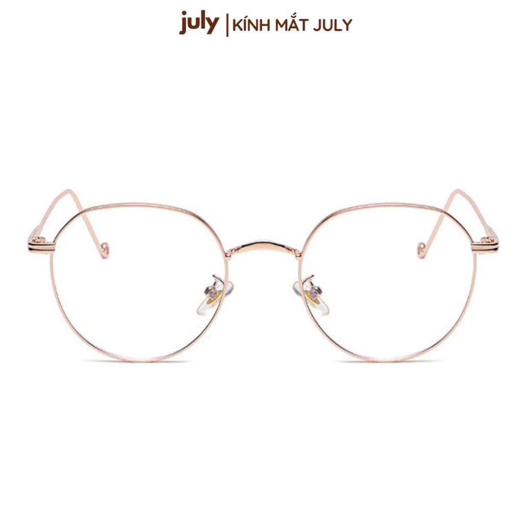 [8623] Gọng kính cận đa giác nữ Kính Mắt Thời Trang kim loại mảnh chắc chắn, thời trang July Eyewear - 20024