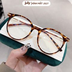 [8630] Gọng kính cận nữ form tròn dễ đeo - Kính mắt July 2158