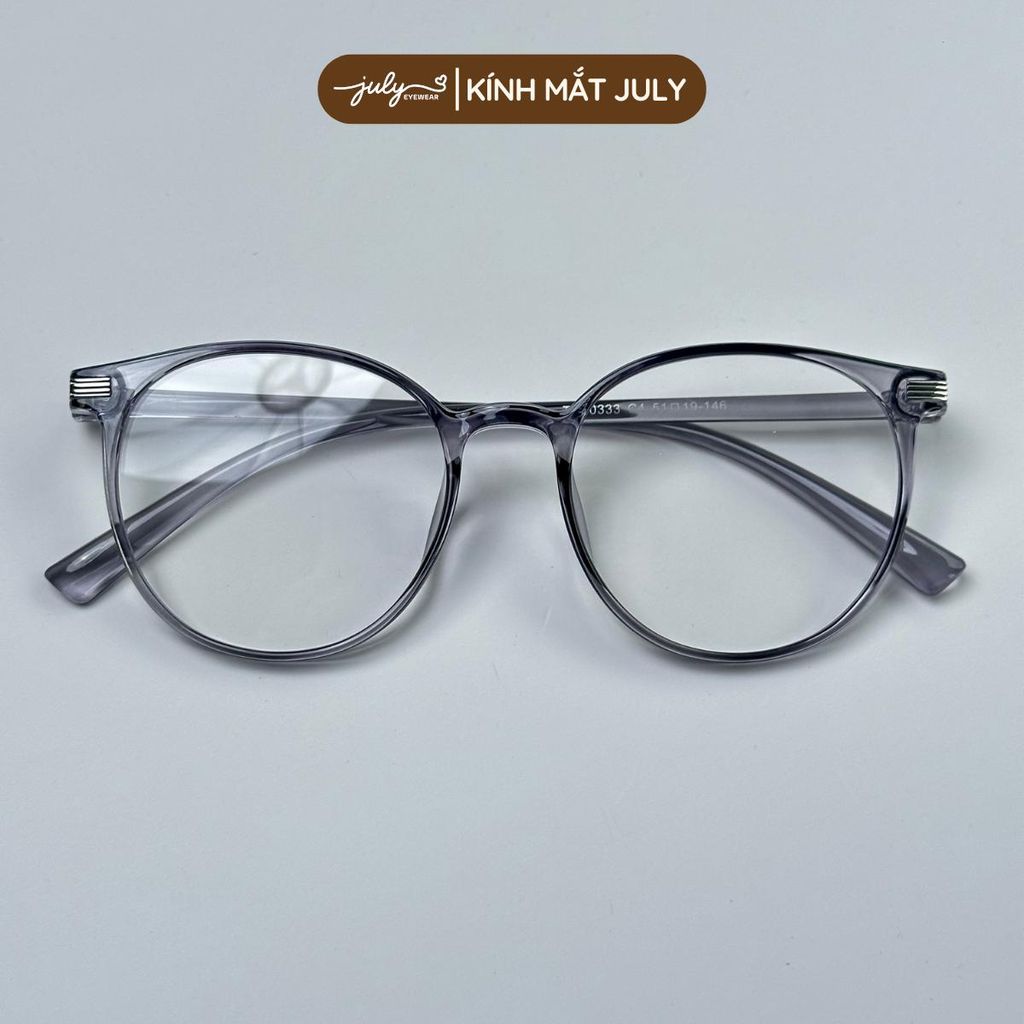 Gọng Kính Cận Nữ OMI Form Tròn Chất Liệu Nhựa Dẻo Siêu Bền Kính Mắt July Eyewear