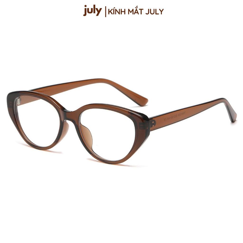 [8624] Gọng kính cận nữ Kính Mắt Thời Trang mắt mèo gọng nhựa phong cách cá tính July Eyewear - 81059