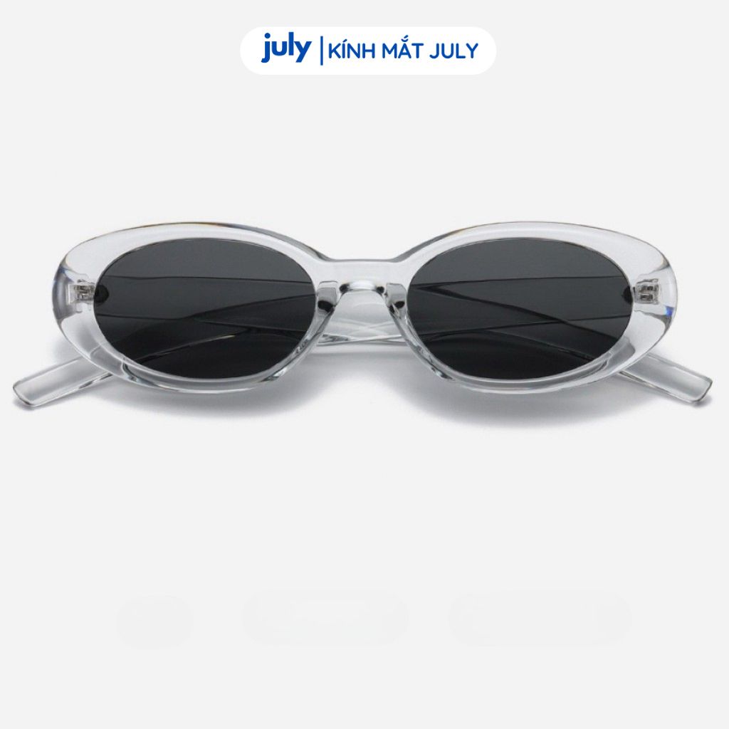 Kính mát nam nữ VIPER thời trang dáng oval bo tròn ngầu, phong cách July Eyewear 6235