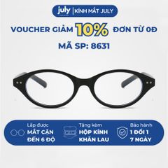 Gọng kính nữ form oval phong cách Y2K xu hướng - Kính Mắt July ZIN 20267