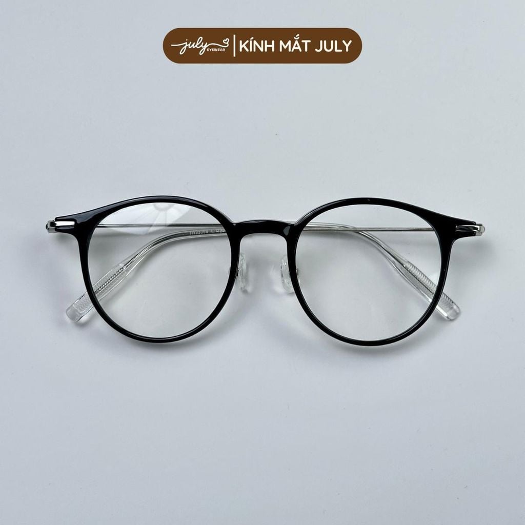 Gọng Kính Cận Nữ LUME Form Tròn Nhỏ Dễ Đeo Kính Mắt July Eyewear