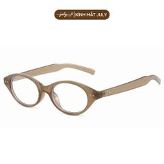 [Võ Hà Linh x Kính Mắt July] Gọng kính nữ form oval phong cách Y2K xu hướng - Kính Mắt July ZIN 20267
