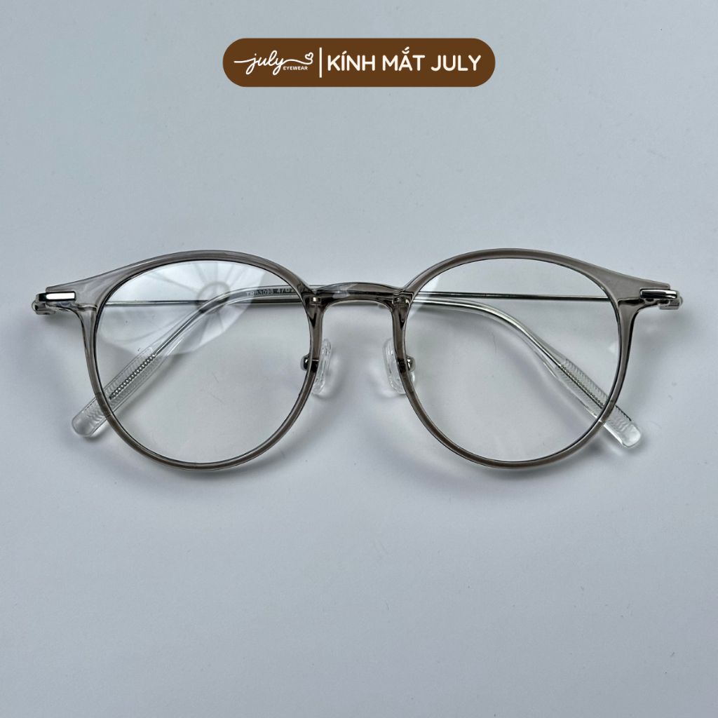 [LUME] Gọng Kính Cận Nữ Kính Mắt Thời Trang Form Tròn Nhỏ Dễ Đeo Kính Mắt July Eyewear - 83098