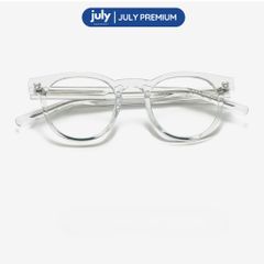 [NOVA] Gọng Kính Cận Nam Nữ Kính Mắt Thời Trang Cao Cấp form tròn cốt kim loại July Eyewear Premium - TR8624