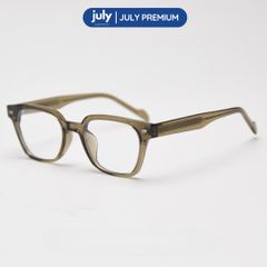 Gọng Kính Cận Nam Nữ SOL Form vuông cốt kim loại chắc chắn, thời trang July Eyewear Premium
