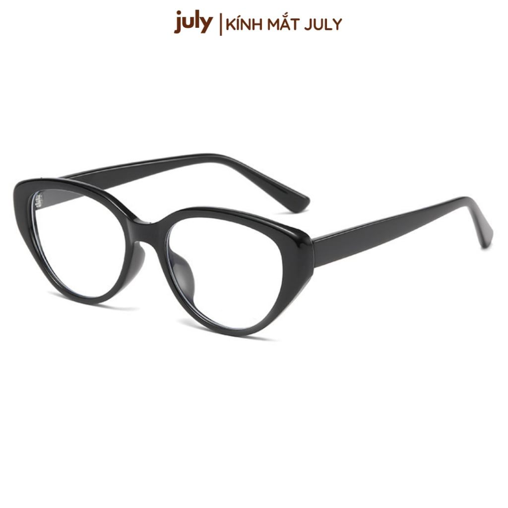 Gọng kính cận nữ kính mắt mèo 8624 gọng nhựa phong cách cá tính July Eyewear - 81059