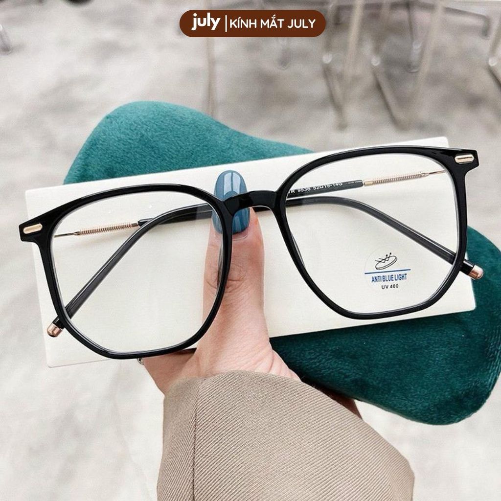 Gọng kính cận nữ mắt vuông phong cách Hàn Quốc dễ đeo hợp với nhiều dáng mặt kính oval Voi Bàn Tay