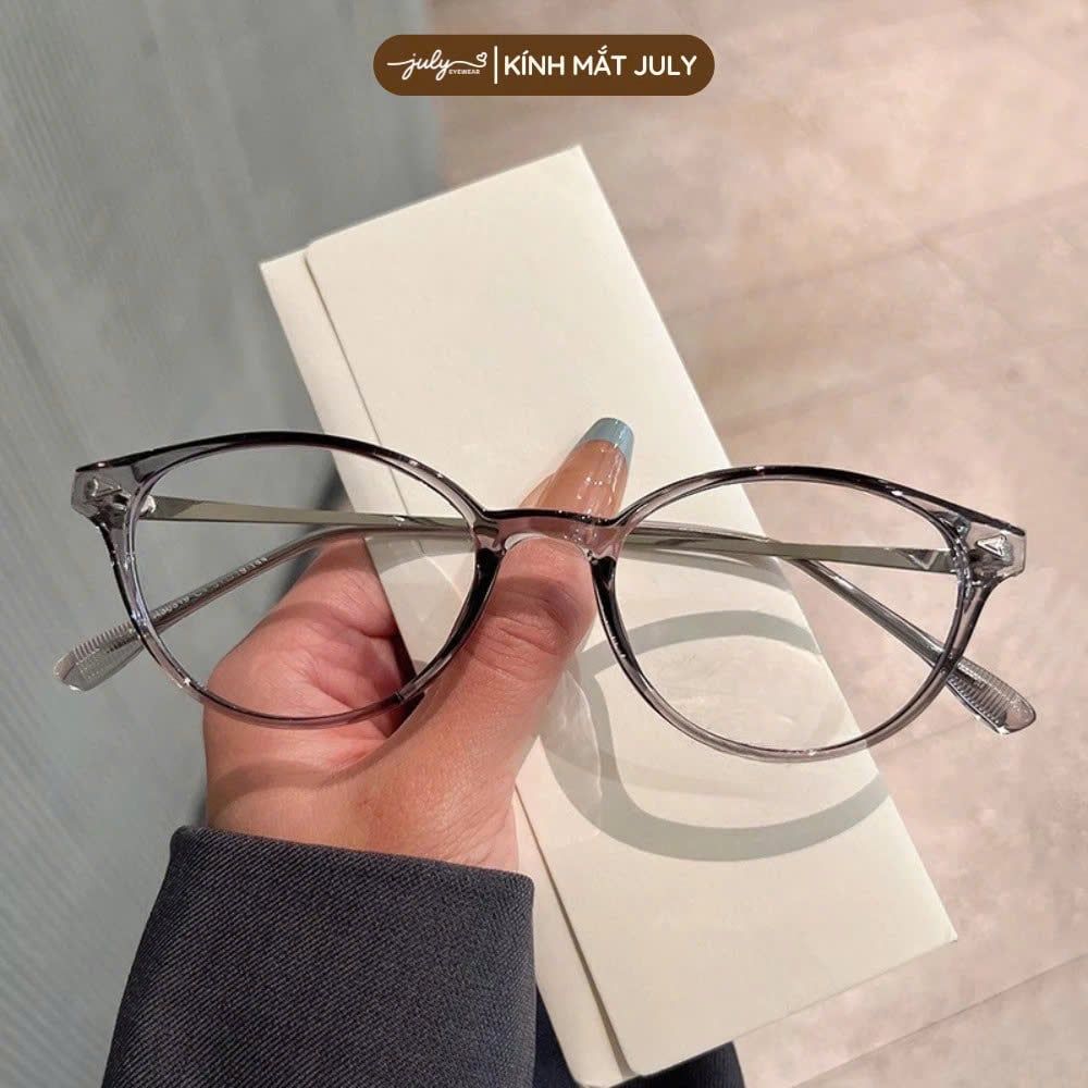 [KAT] Gọng Kính Cận Nữ Kính Mắt Thời Trang Form Mắt Mèo Cá Tính Hợp Mặt Nhỏ - Kính Mắt July Eyewear 30319