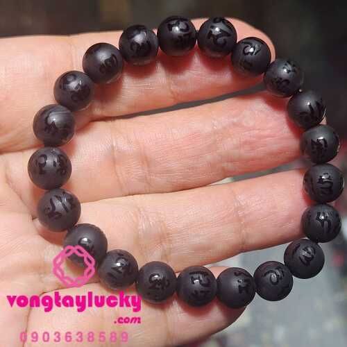 vòng tay may mắn, lục tự đại minh thần chú, Om Manipadme Hum, vòng tay khắc Om Mani Padme Hum, vongtayphongthuy