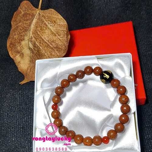 3 trong 1 chuỗi bồ đề tinh nguyệt 9li đeo tay và lần hạt 21 hạt tiện dụng cho Nam