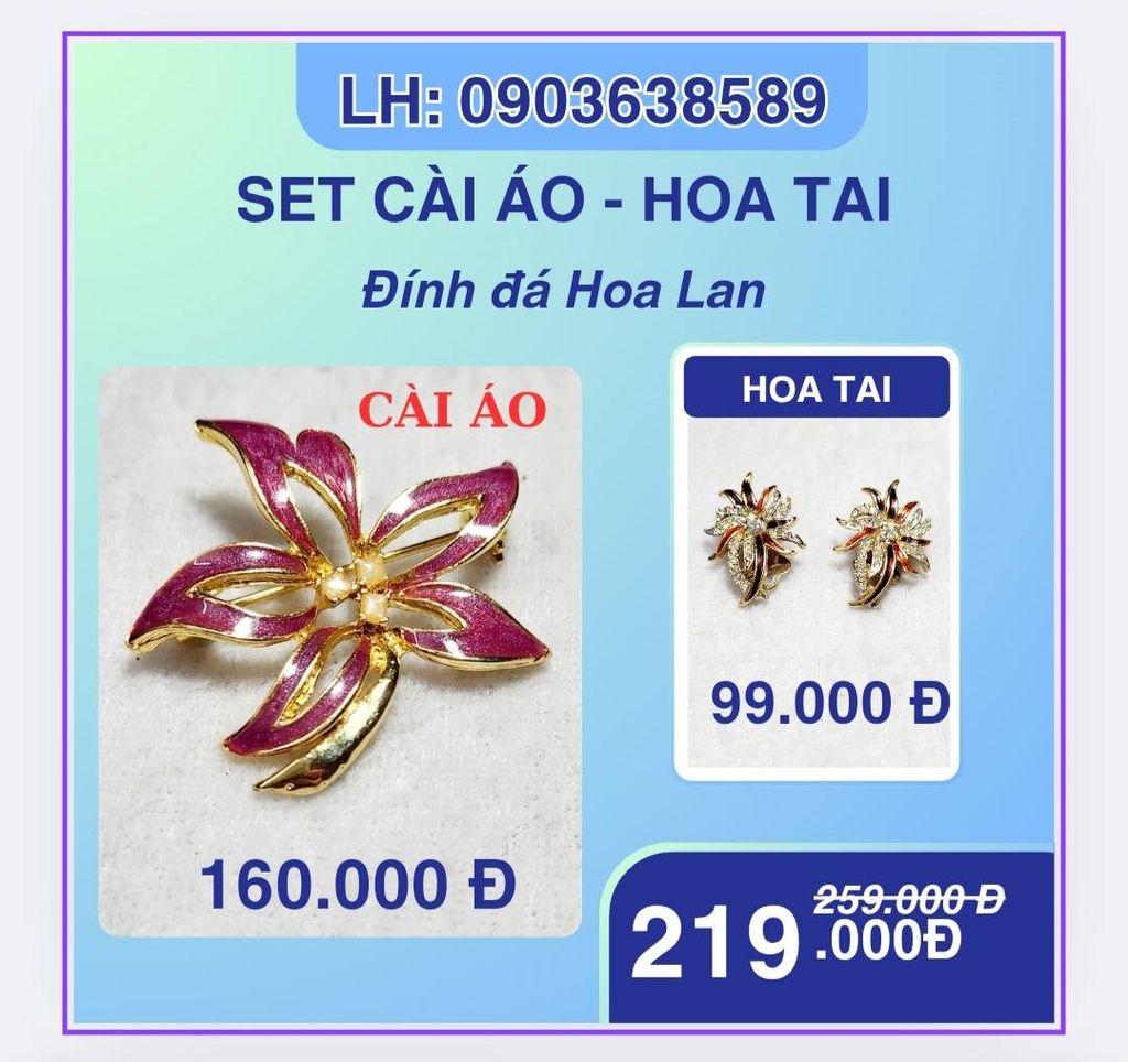 cài áo, hàng si nhật, cài áo vintage, bông tai, quà tặng mẹ, quà tặng cô, quà tặng vợ