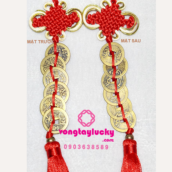 Dây treo đồng xu lục đế