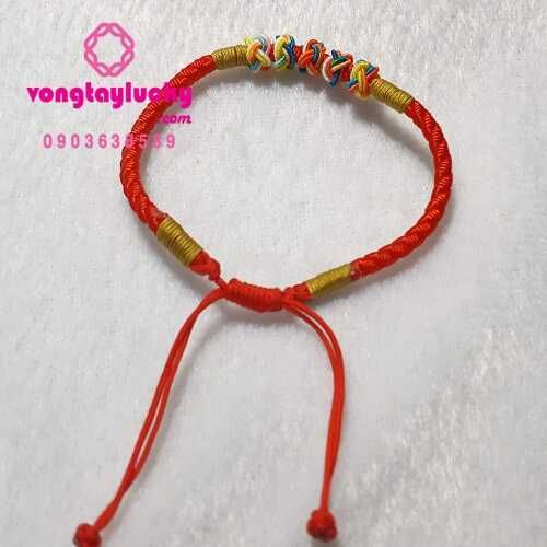 vòng tay ngũ sắc, vòng tay may mắn, vòng tay phong thủy
