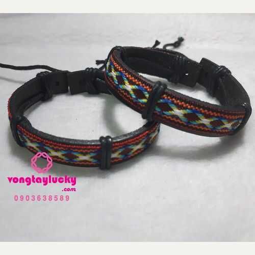 Vòng tay thổ cẩm cặp đôi