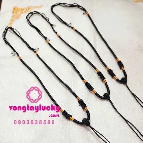 dây cổ, dây cổ vải dù, dây cổ đẹp, dây đeo đá phong thủy