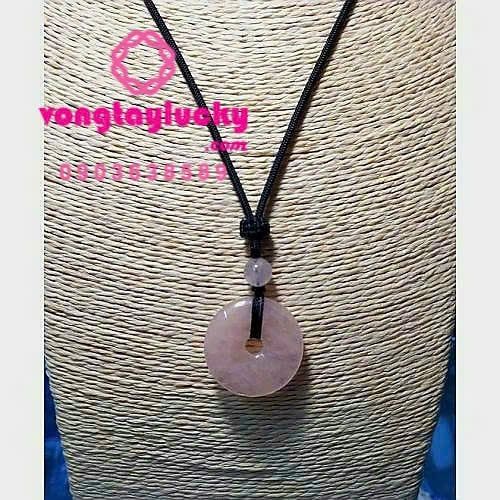 dây chuyền đồng điếu, đồng điếu thạch anh hồng, thạch anh hồ thiên nhiên